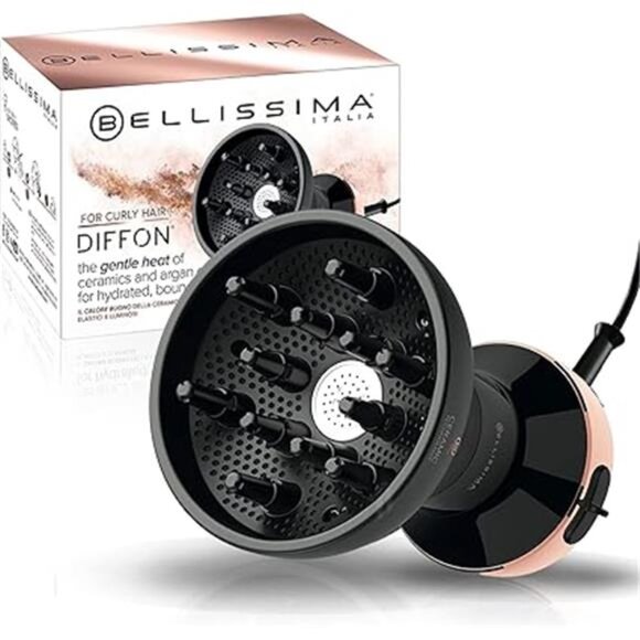 Bellissima Italia Hair Diffuser Diffon Ceramic - Lightweight Curly Hair Dryer - Picture 7 of 7